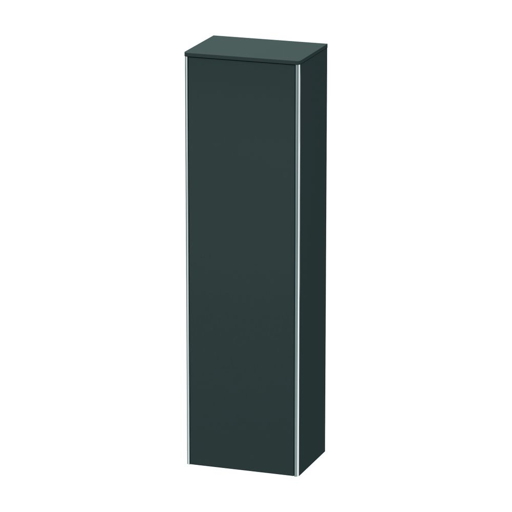Duravit XSquare Hochschrank Lack 356x500x1776mm, Graphit Matt, 1 Tür L, Grifflos, ... DURAVIT-XS1313L4949 4053424574516 (Abb. 1)