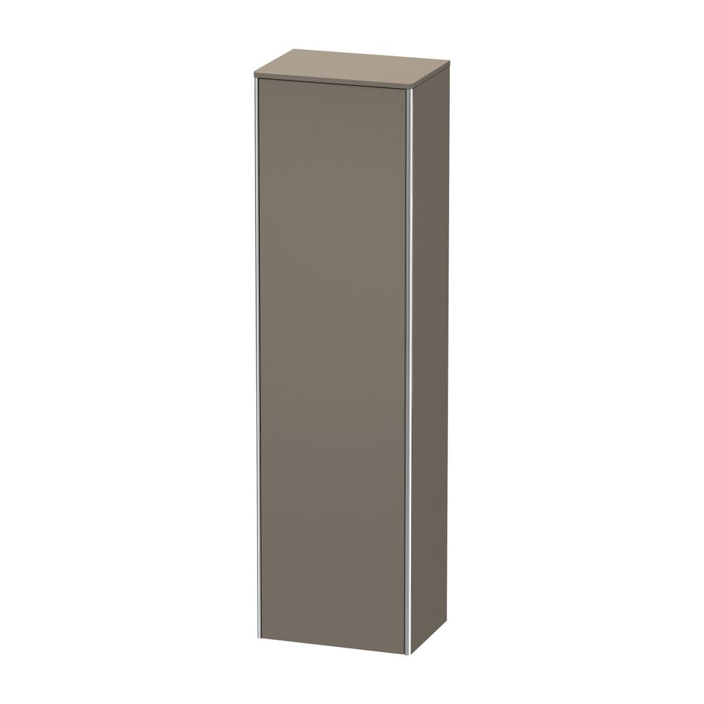 Duravit XSquare Hochschrank Lack 356x500x1776mm Flanell Grau SDM, 1 Tür L, Grifflo... DURAVIT-XS1313L9090 4053424574875 (Abb. 1)