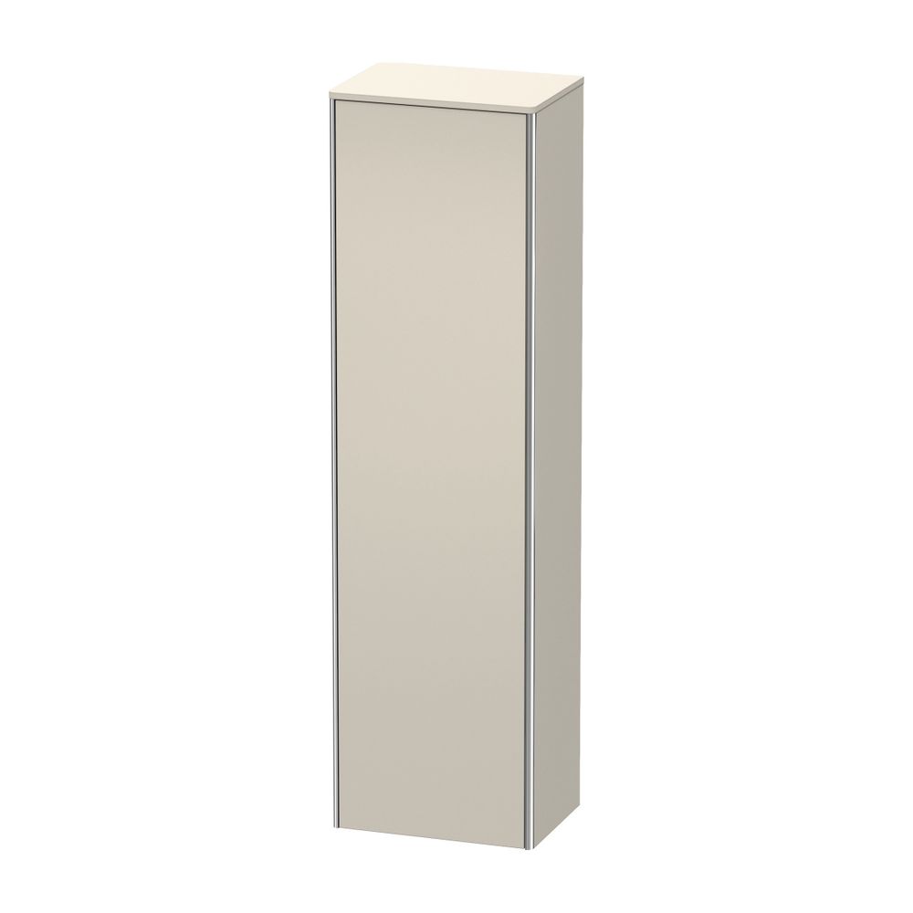 Duravit XSquare Hochschrank Lack 356x500x1776mm, Taupe Matt, 1 Tür L, Grifflos, 4 ... DURAVIT-XS1313L9191 4053424574479 (Abb. 1)