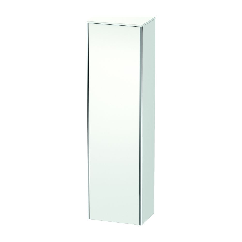Duravit XSquare Hochschrank Lack 356x500x1776mm, Mattweiß, 1 Tür R, Grifflos, 4 Gl... DURAVIT-XS1313R1818 4053424574417 (Abb. 1)