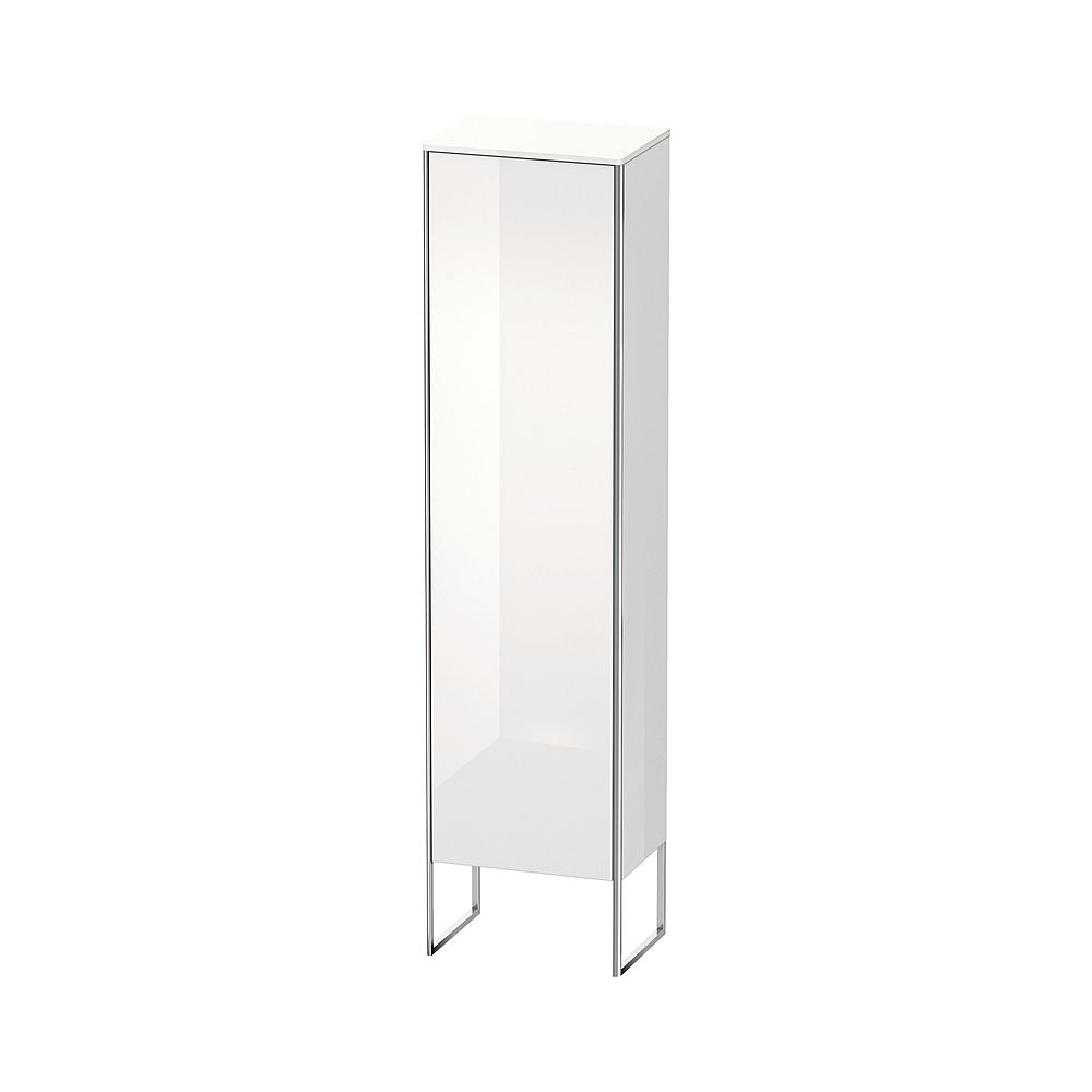 Duravit XSquare Hochschrank Dekor 356x500x2016mm Taupe SM, 1 Tür L, Grifflos, 4 Gl... DURAVIT-XS1314L8383 4067116058833 (Abb. 1)