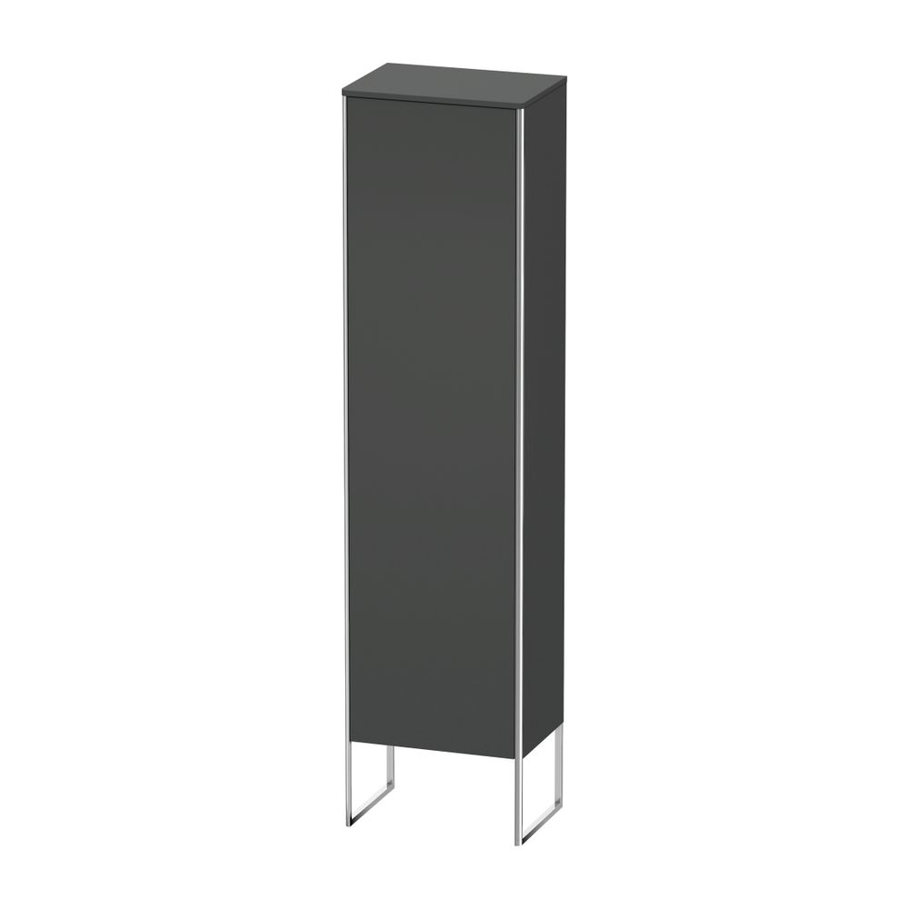 Duravit XSquare Hochschrank Dekor 356x500x2016mm, Graphit Matt, 1 Tür L, Grifflos,... DURAVIT-XS1314L4949 4053424575018 (Abb. 1)
