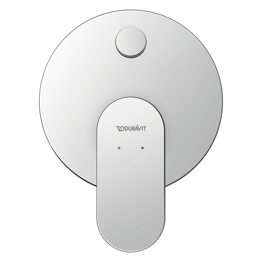 Duravit Wave Einhebelmischer Unterputz Set, 2 Verbraucher, Chrom, 24l/min, Rosett... DURAVIT-WA4210008010 4067116105605 (Abb. 4)