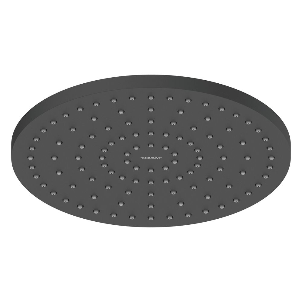 Duravit Kopfbrause, Mattschwarz, Kunststoff, MinusFlow, Rund, d. Kopfbrause 250mm... DURAVIT-UV0662018046 4067116113945 (Abb. 4)