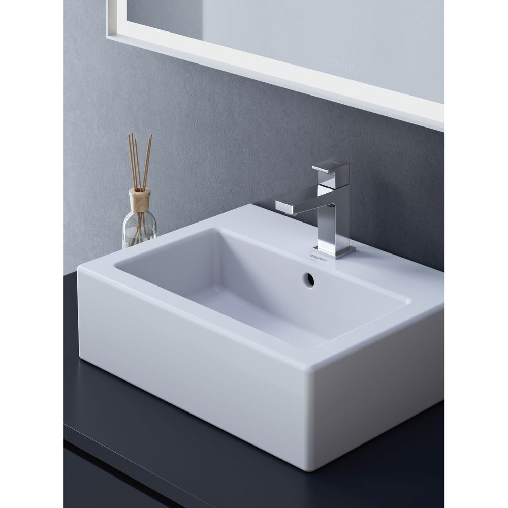 Duravit Manhattan Einhebel-Waschtischmischer S, Chrom, 4,5l/min, mit Garnitur, He... DURAVIT-MH1010001010 4067116104639 (Abb. 1)