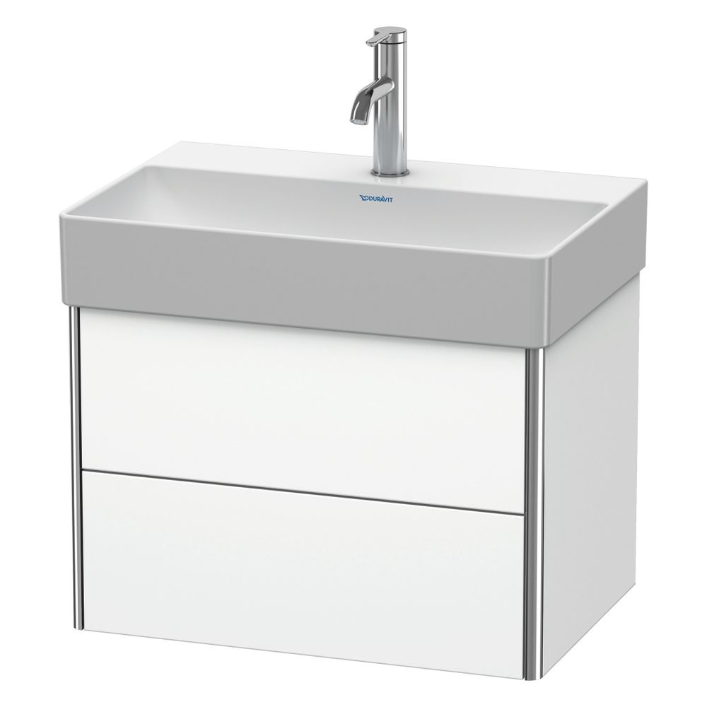 Duravit XSquare Waschtischunterbau wandhäng. 390x584x397mm Compact, Mattweiß, Grif... DURAVIT-XS416701818 4053424525983 (Abb. 4)