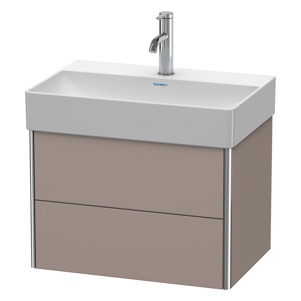 Duravit XSquare Waschtischunterbau wandhäng. 390x584x397mm Compact, Basalt Matt, G... DURAVIT-XS416704343 4053424526027 (Abb. 4)