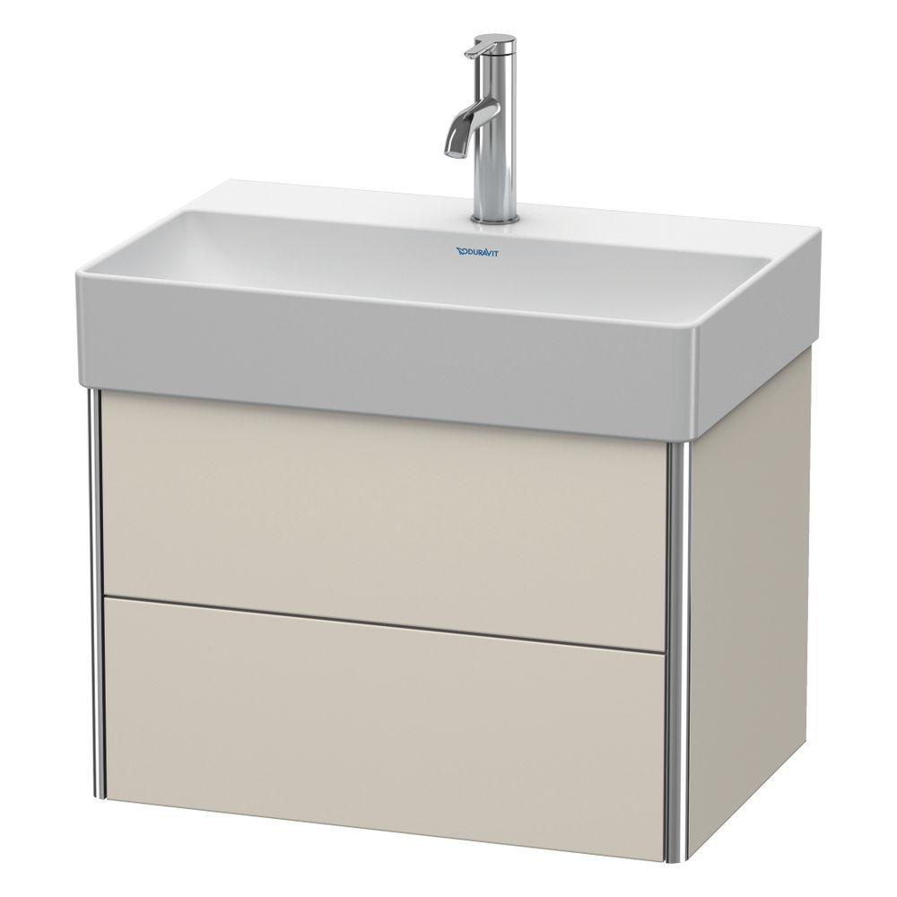 Duravit XSquare Waschtischunterbau wandhäng. 390x584x397mm Compact, Taupe Matt, Gr... DURAVIT-XS416709191 4053424526010 (Abb. 4)