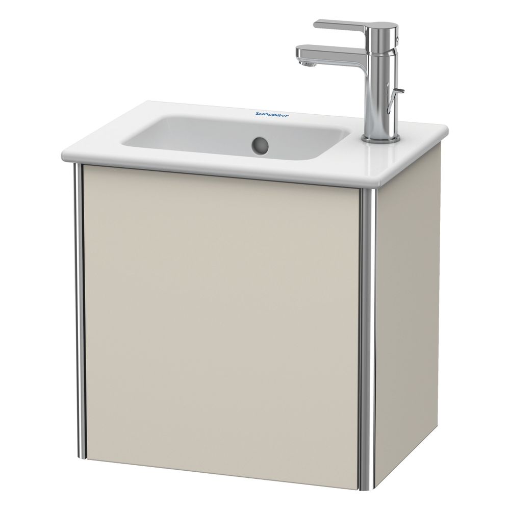 Duravit XSquare Waschtischunterbau wandhäng. 289x410x400mm, L, Taupe Matt, Grifflo... DURAVIT-XS4170L9191 4053424519029 (Abb. 4)