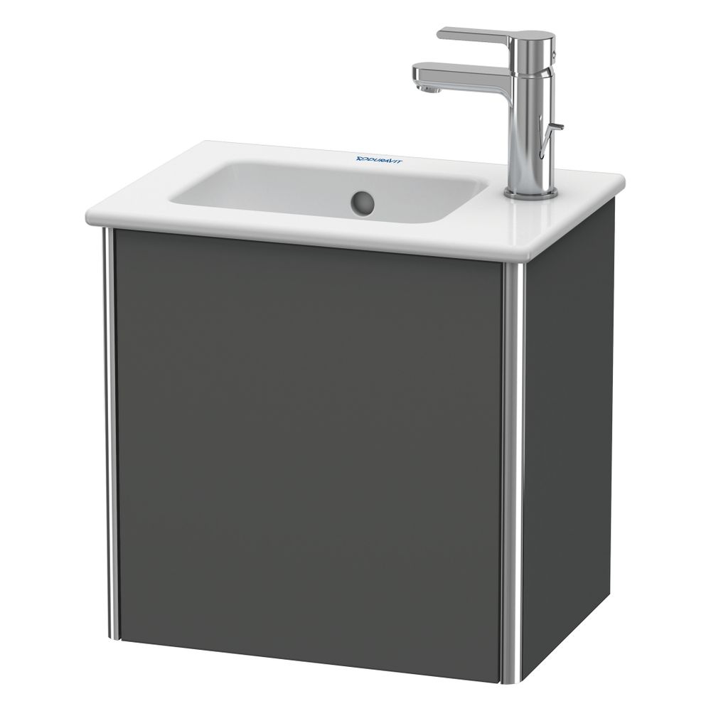 Duravit XSquare Waschtischunterbau wandhäng. 289x410x400mm, Graphit Matt, Grifflos... DURAVIT-XS4170R4949 4053424519807 (Abb. 4)