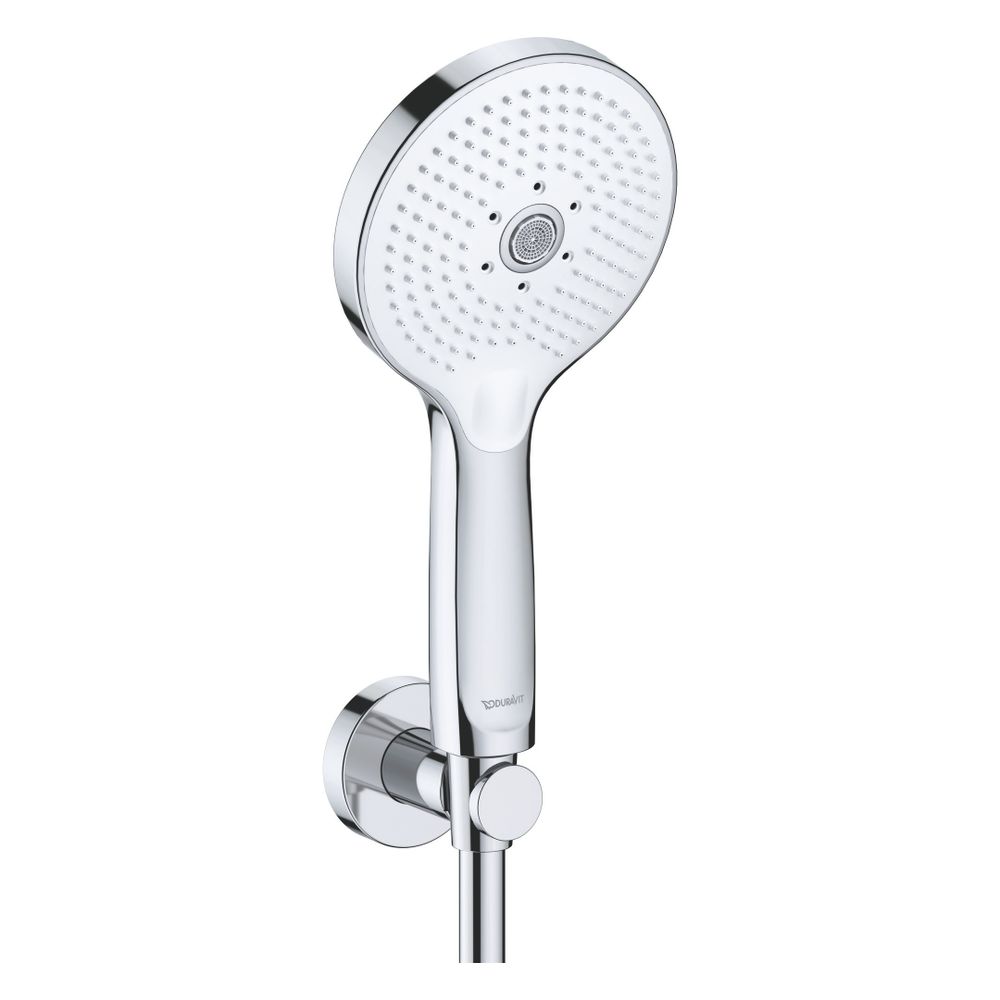 Duravit Handbrause, Chrom, d. 120mm, Strahlart Rain, Pulse, Mono, Druckknopf, 14l... DURAVIT-UV0650017010 4063382937070 (Abb. 7)
