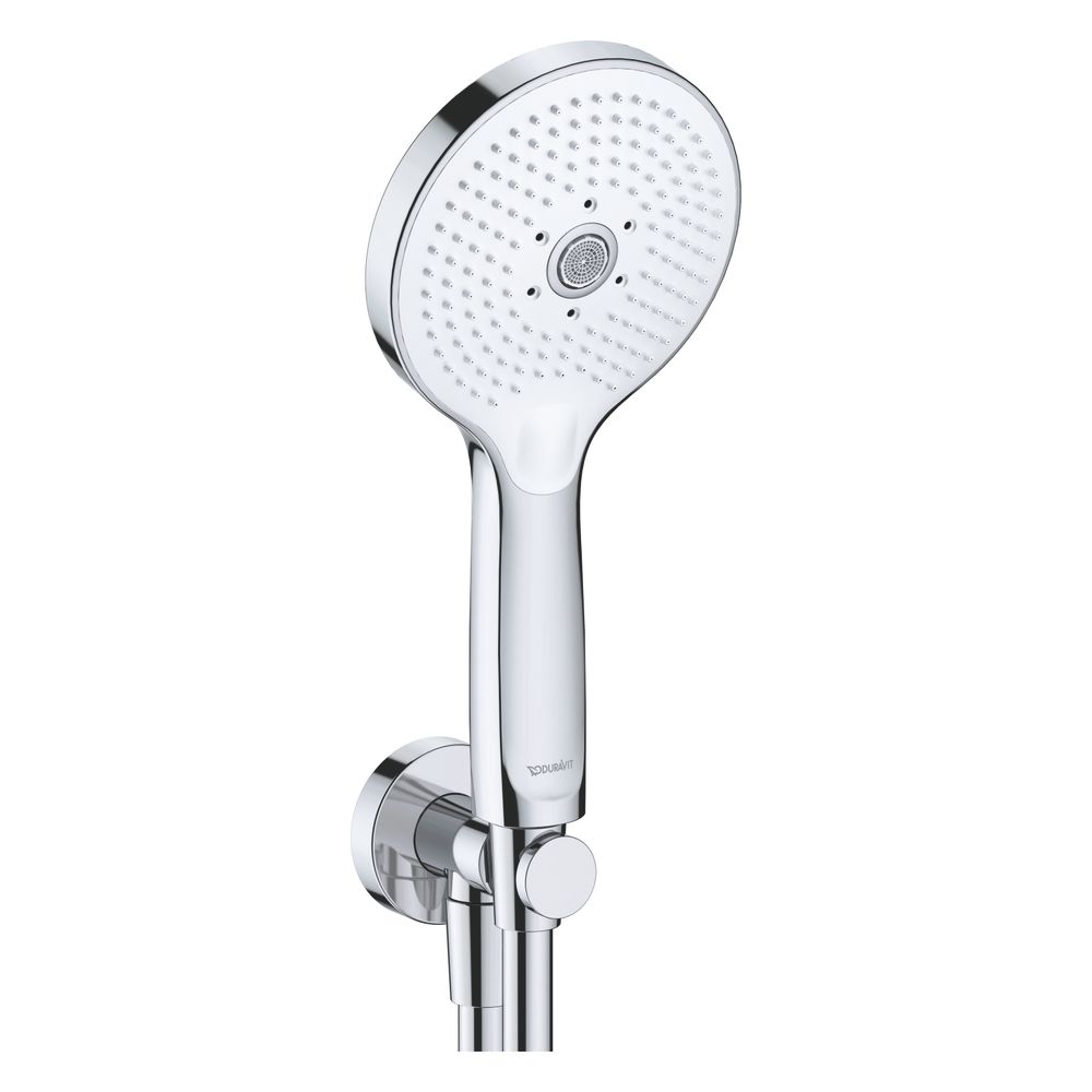 Duravit Handbrause, Chrom, d. 120mm, Strahlart Rain, Pulse, Mono, Druckknopf, 14l... DURAVIT-UV0650017010 4063382937070 (Abb. 9)