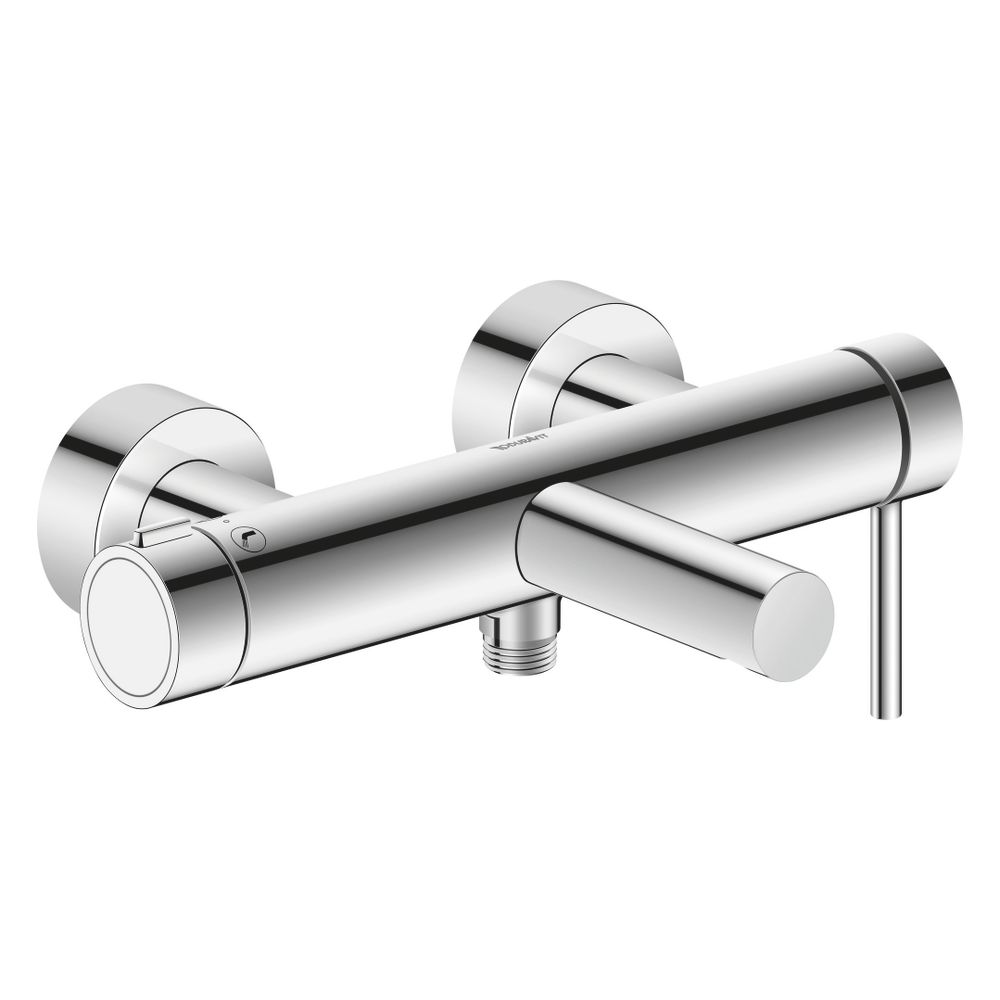 Duravit Circle Einhebel-Wannenmischer Aufputz, Chrom HG, Aufputz, Ausladung 185mm... DURAVIT-CE5230000010 4067116104578 (Abb. 7)