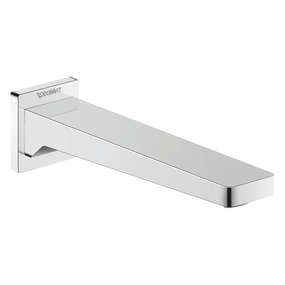 Duravit Manhattan Wanneneinlauf Chrom Hochglanz, Rosette eckig, Ausladung 189mm,1... DURAVIT-MH5240010010 4067116105001 (Abb. 4)