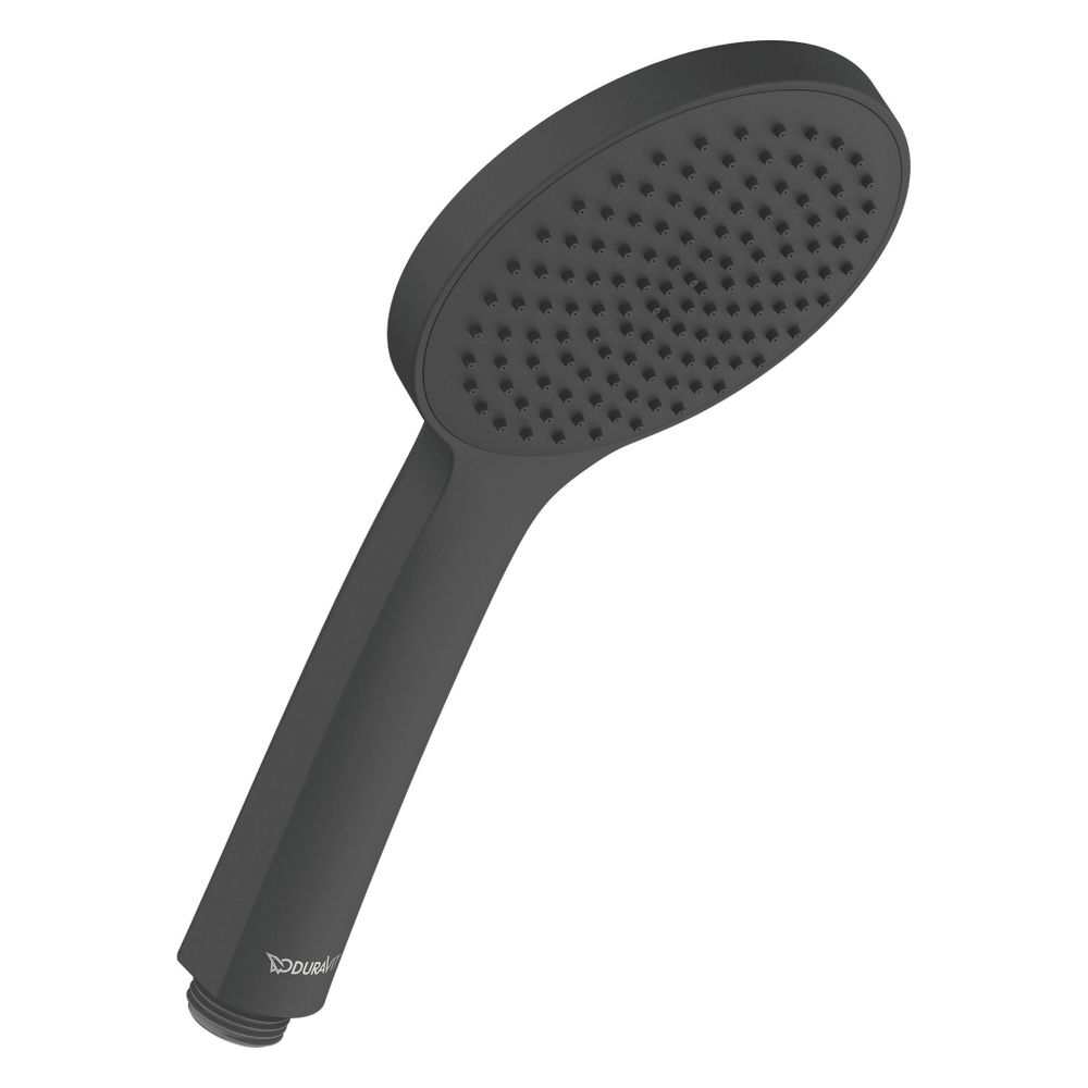 Duravit Handbrause, Mattschwarz, MinusFlow, d. 110mm, Strahlart Rain, Durchflussm... DURAVIT-UV0652013046 4067116161281 (Abb. 6)