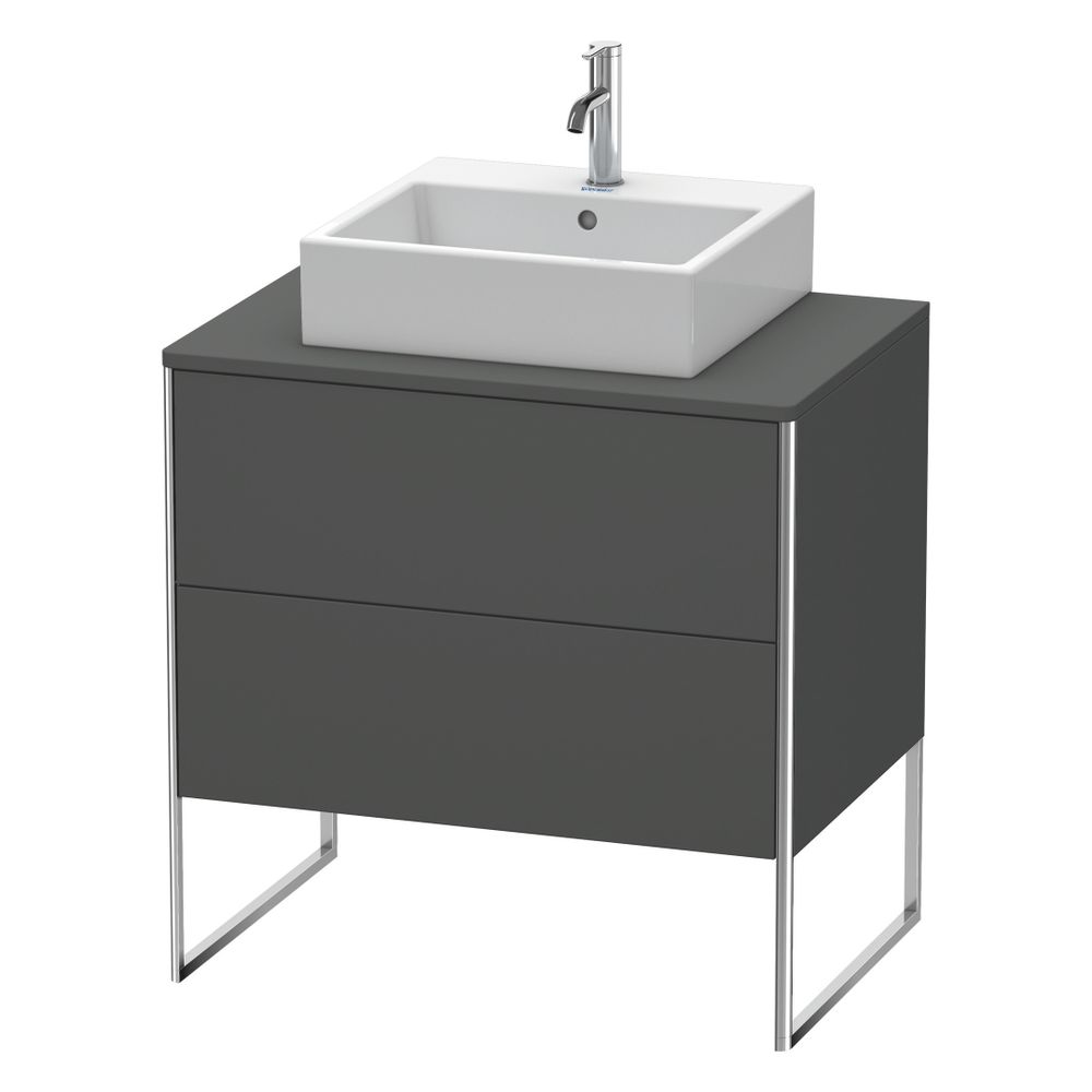 Duravit XSquare Konsolenwaschtischunterbau bodenstehend 548x800x778mm ohne KSP Gra... DURAVIT-XS492004949 4053424561226 (Abb. 4)