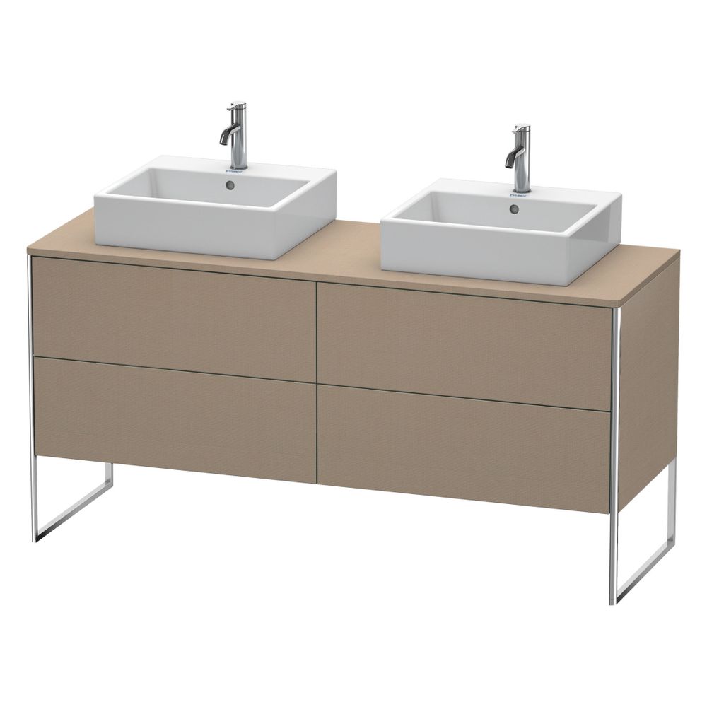 Duravit XSquare Konsolenwaschtischunterbau bodenst. 548x1600x778mm B, ohne KSP Lei... DURAVIT-XS4927B7575 4053424565897 (Abb. 4)