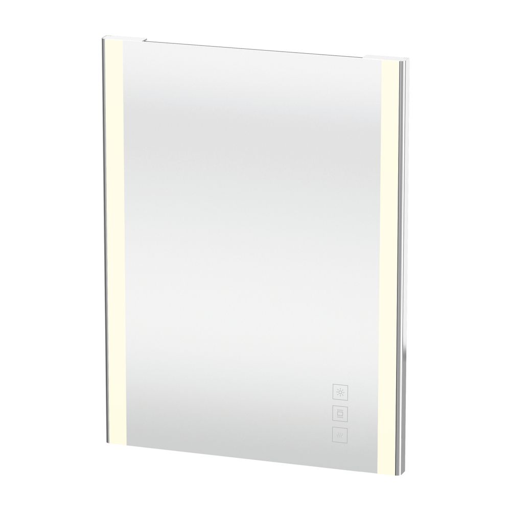 Duravit XSquare Spiegel Wandmontage 33x600x800mm, Chrom Hochglanz, LED, 43W, B... DURAVIT-XS7011000000000 4063382615220 (Abb. 1)
