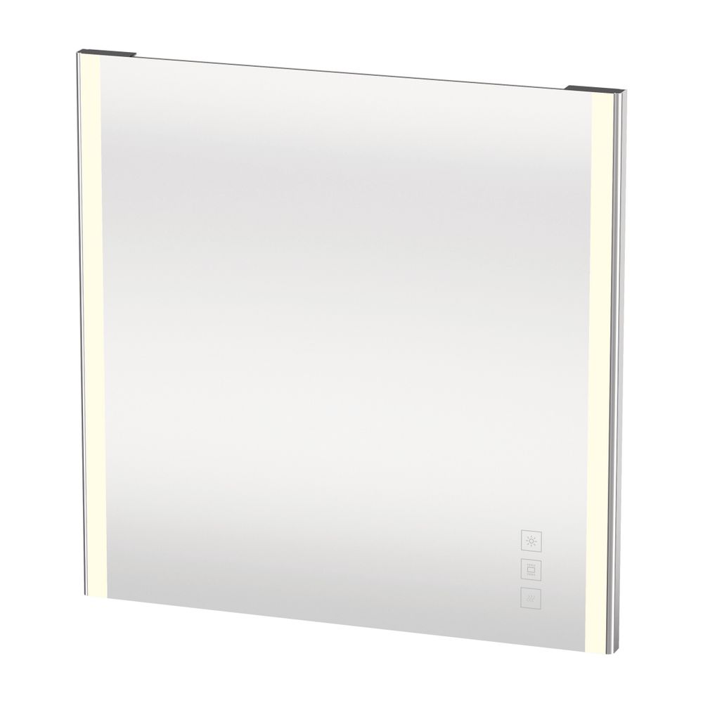 Duravit XSquare Spiegel Wandmontage 33x800x800mm, Chrom Hochglanz, LED, 49W, B... DURAVIT-XS7012000000000 4063382615251 (Abb. 1)