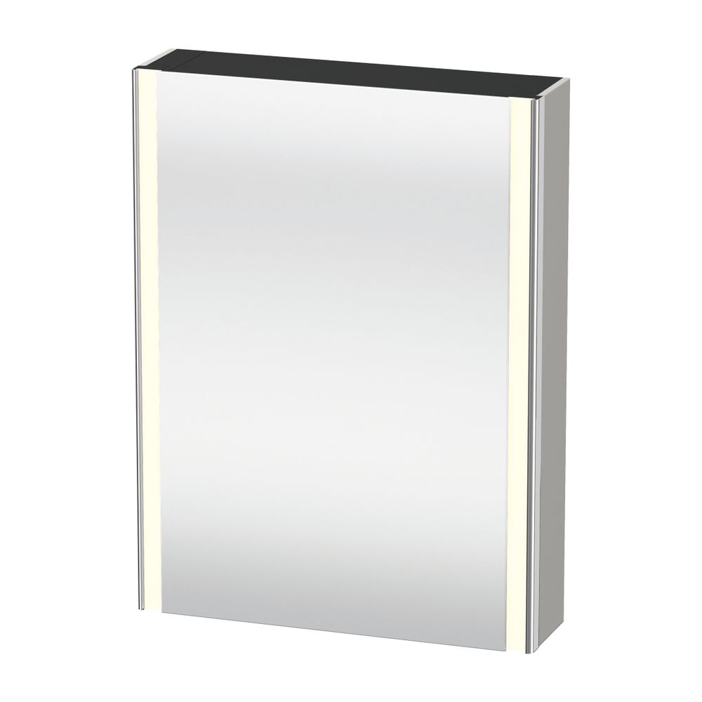 Duravit XSquare Spiegelschrank Wandmontage 155x600x800mm, Betongrau, 1 Tür L, ... DURAVIT-XS7111L07072000 4063382376329 (Abb. 1)