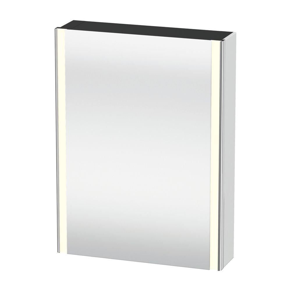 Duravit XSquare Spiegelschrank Wandmontage 155x600x800mm, Weiß, 1 Tür L, 2 Gla... DURAVIT-XS7111L18180000 4063382376213 (Abb. 1)
