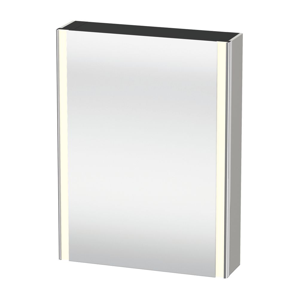 Duravit XSquare Spiegelschrank Wandmontage 155x600x800mm, Betongrau, Tür R, 2 ... DURAVIT-XS7111R07070000 4063382378101 (Abb. 1)