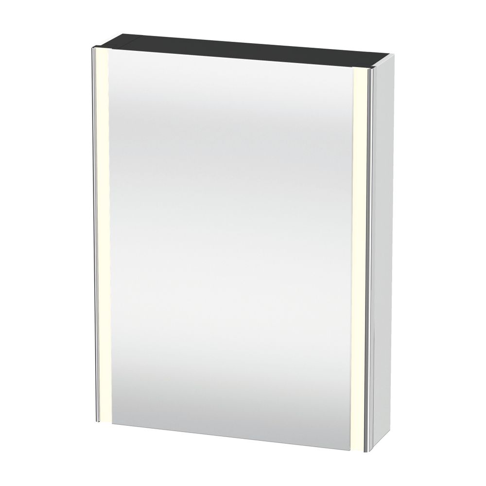 Duravit XSquare Spiegelschrank Wandmontage 155x600x800mm, Mattweiß, Tür R, 2 G... DURAVIT-XS7111R18180000 4063382378019 (Abb. 1)