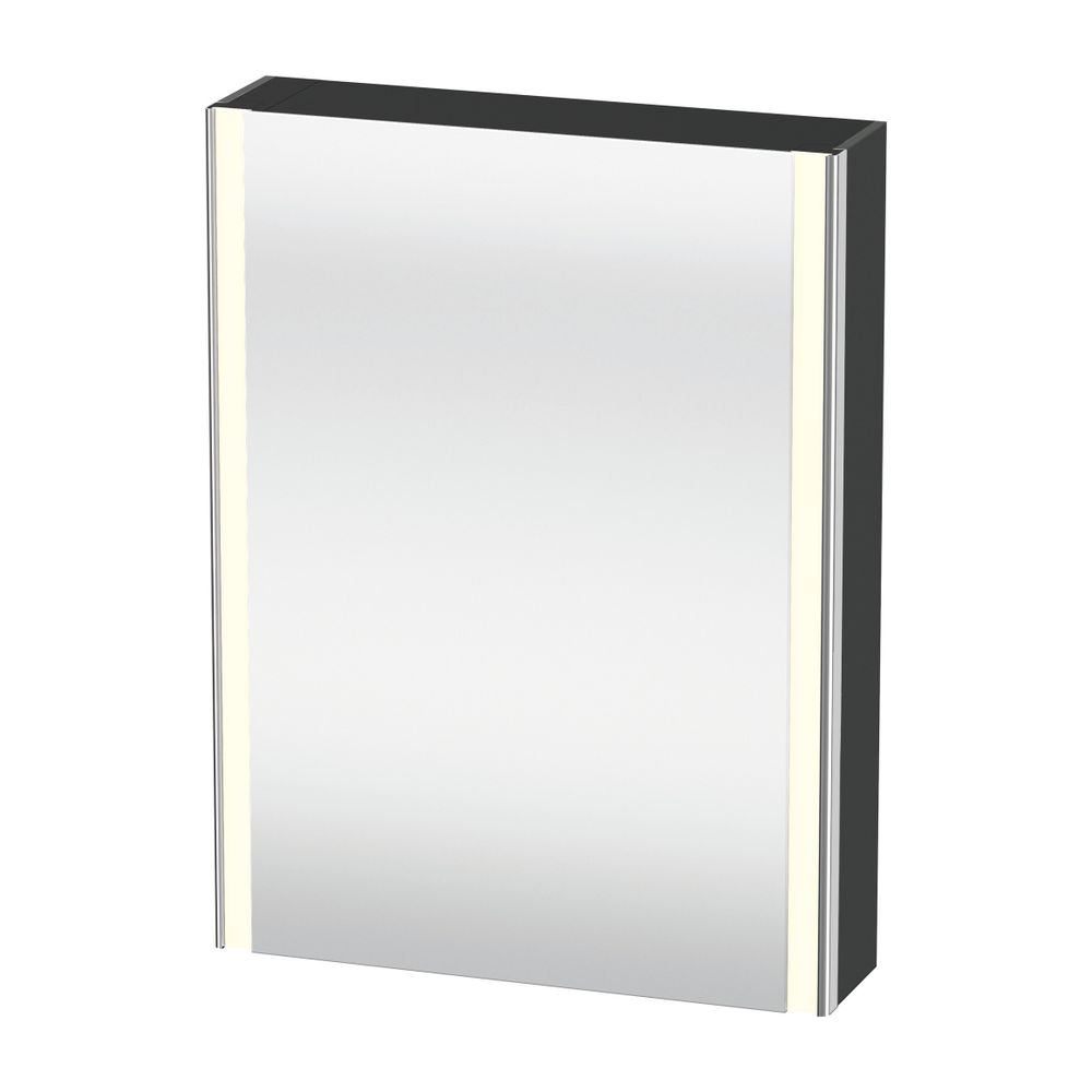 Duravit XSquare Spiegelschrank Wandmontage 155x600x800mm, Graphit Matt, Tür R,... DURAVIT-XS7111R49491000 4063382378385 (Abb. 1)