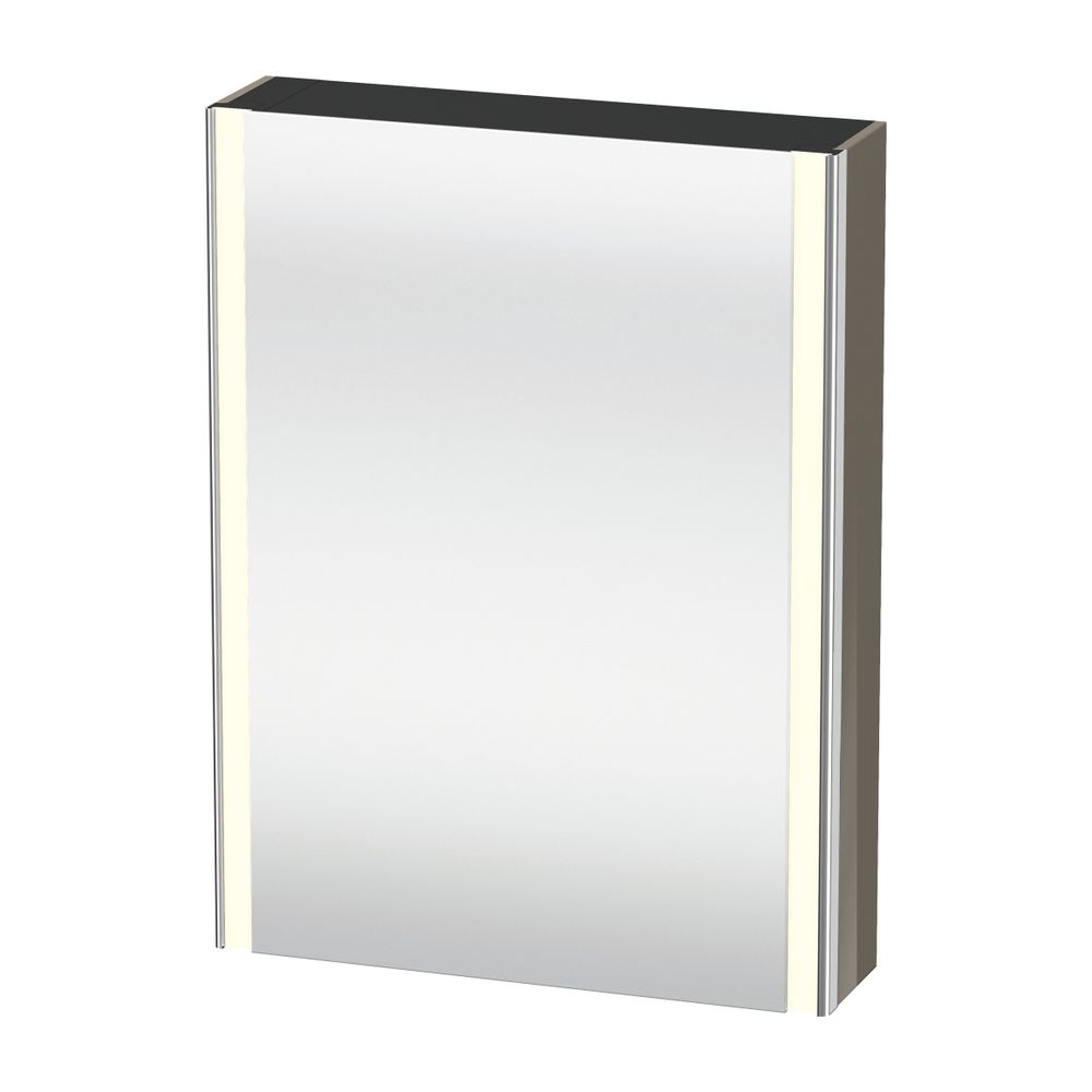 Duravit XSquare Spiegelschrank Wandmontage 155x600x800mm, Flanell Grau HG, Tür... DURAVIT-XS7111R89891000 4063382379467 (Abb. 3)