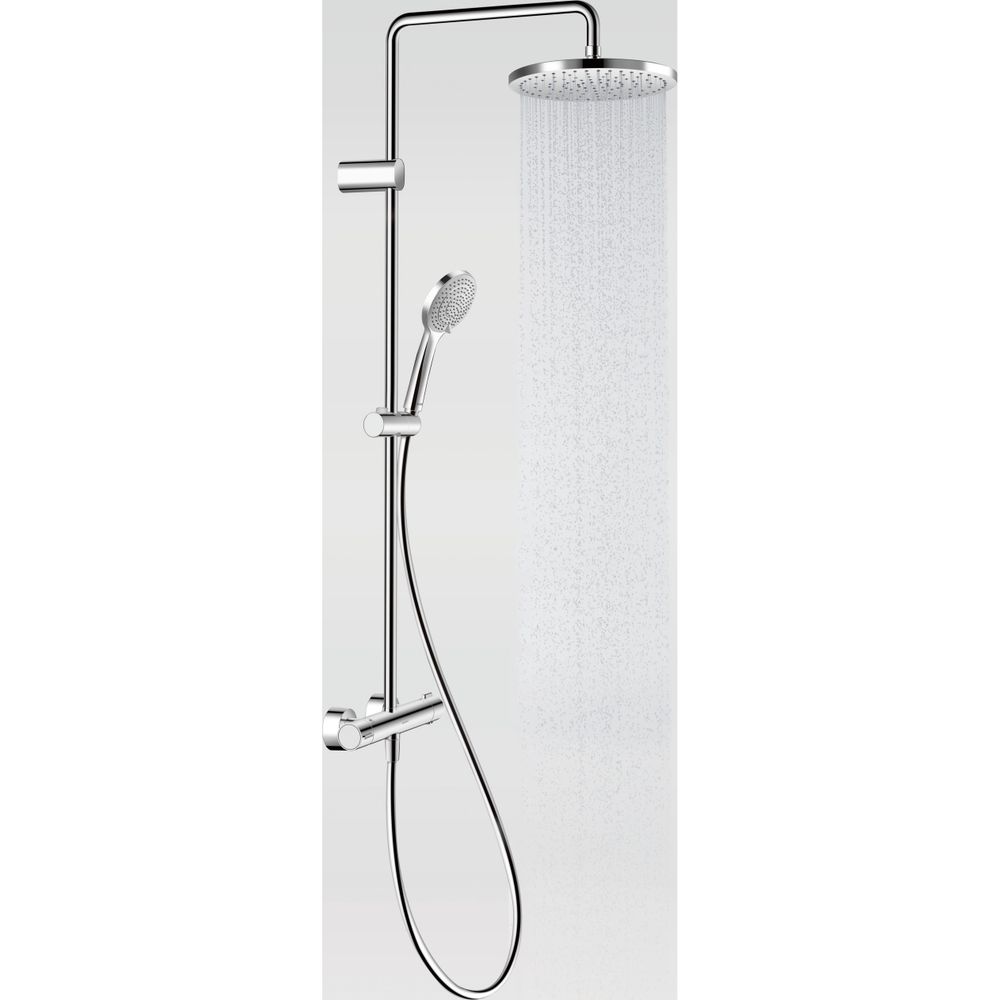 Duravit Shower Systems Duschsystem Chrom HG, Thermostat, Kopfbrause 250mm, 14,5l/... DURAVIT-TH4280008010 4067116113679 (Abb. 4)