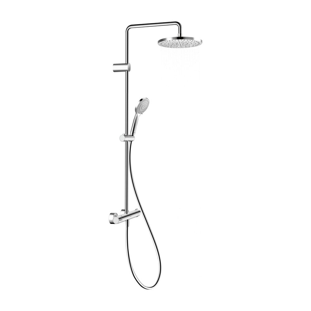 Duravit Shower Systems Duschsystem Chrom HG, Thermostat, Kopfbrause 250mm, 14,5l/... DURAVIT-TH4280008010 4067116113679 (Abb. 5)