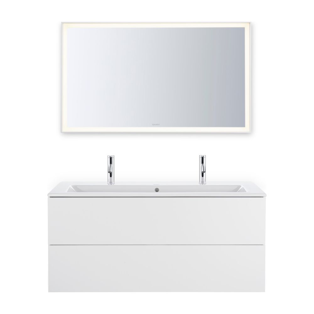 Duravit L-Cube Spiegel Wandmontage 67x1200x700mm, Weiß, LED, 32W, Betätigung S... DURAVIT-LC7383018180100 4067116100273 (Abb. 3)