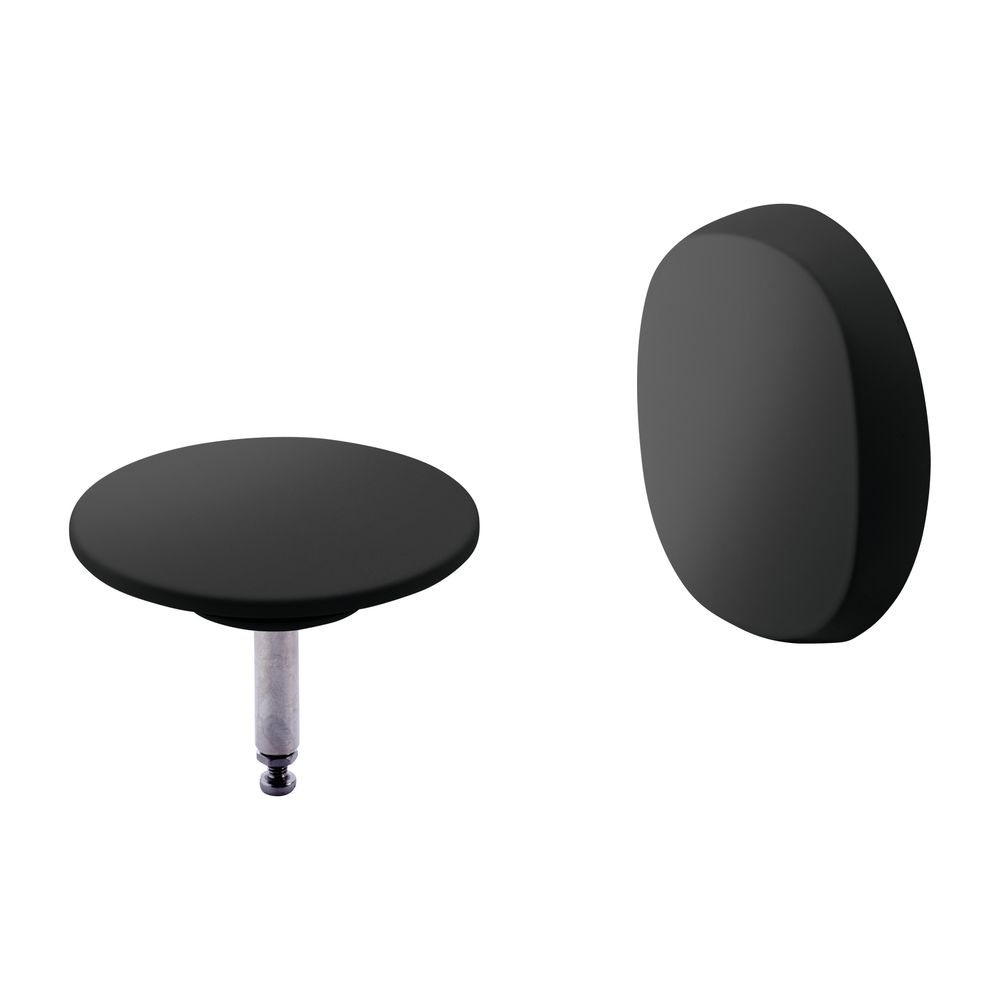 Duravit Ausstattungs-Set, Mattschwarz, mit Drehgriff und Ventilkegel für Ab- u... DURAVIT-792523000004600 4067116314397 (Abb. 1)