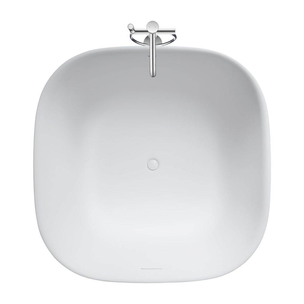 Duravit Zencha Badewanne 630x1250x1250mm, 401l, Mattweiß, Quadratisch, Freiste... DURAVIT-700464000000000 4063382792587 (Abb. 4)