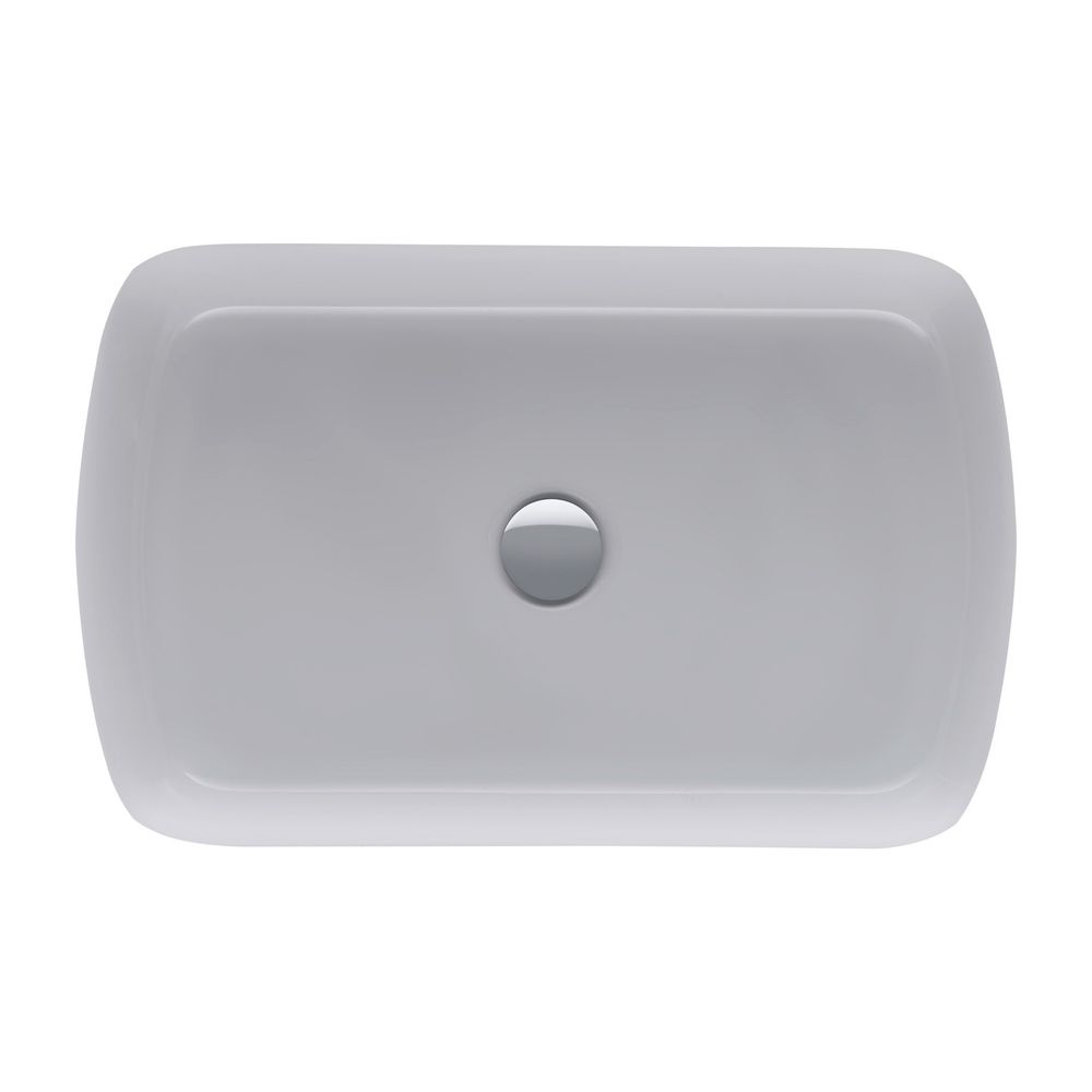 Duravit Qatego Aufsatzbecken 600mm, Weiß Hochglanz, Oval, ohne Überlauf und HLB, Ge... DURAVIT-2384600079 4067116996142 (Abb. 1)