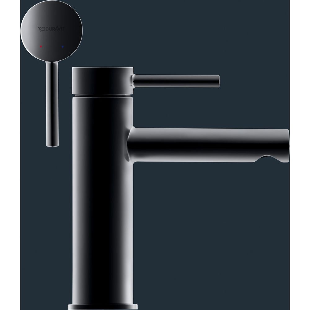 Duravit Circle Einhebel-Waschtischmischer S, Chrom 4,5l/min, Hebelgriff, Ausladun... DURAVIT-CE1010002010 4067116104318 (Abb. 1)