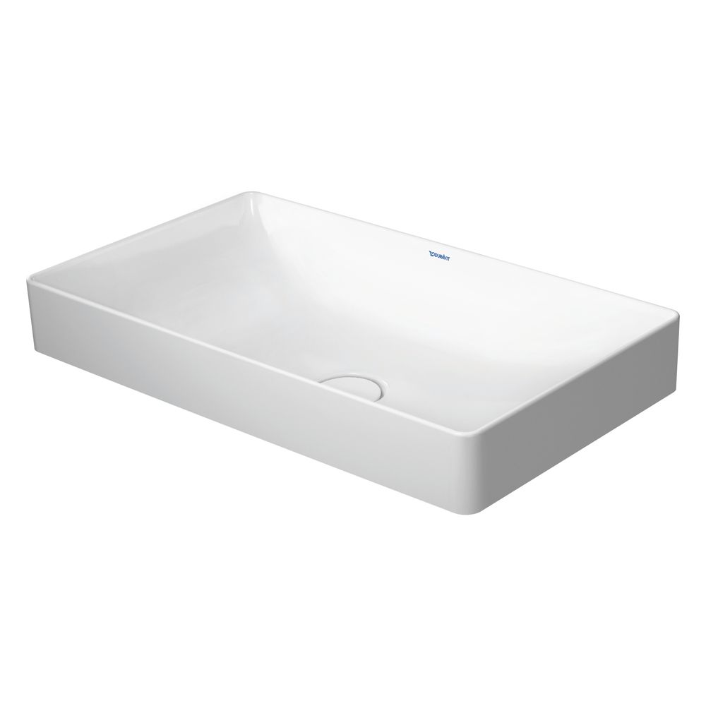 Duravit DuraSquare Aufsatzbecken 600mm, Weiß Hochglanz, DuraCeram, Rechteckig, ohne... DURAVIT-2355600000 4053424324333 (Abb. 7)