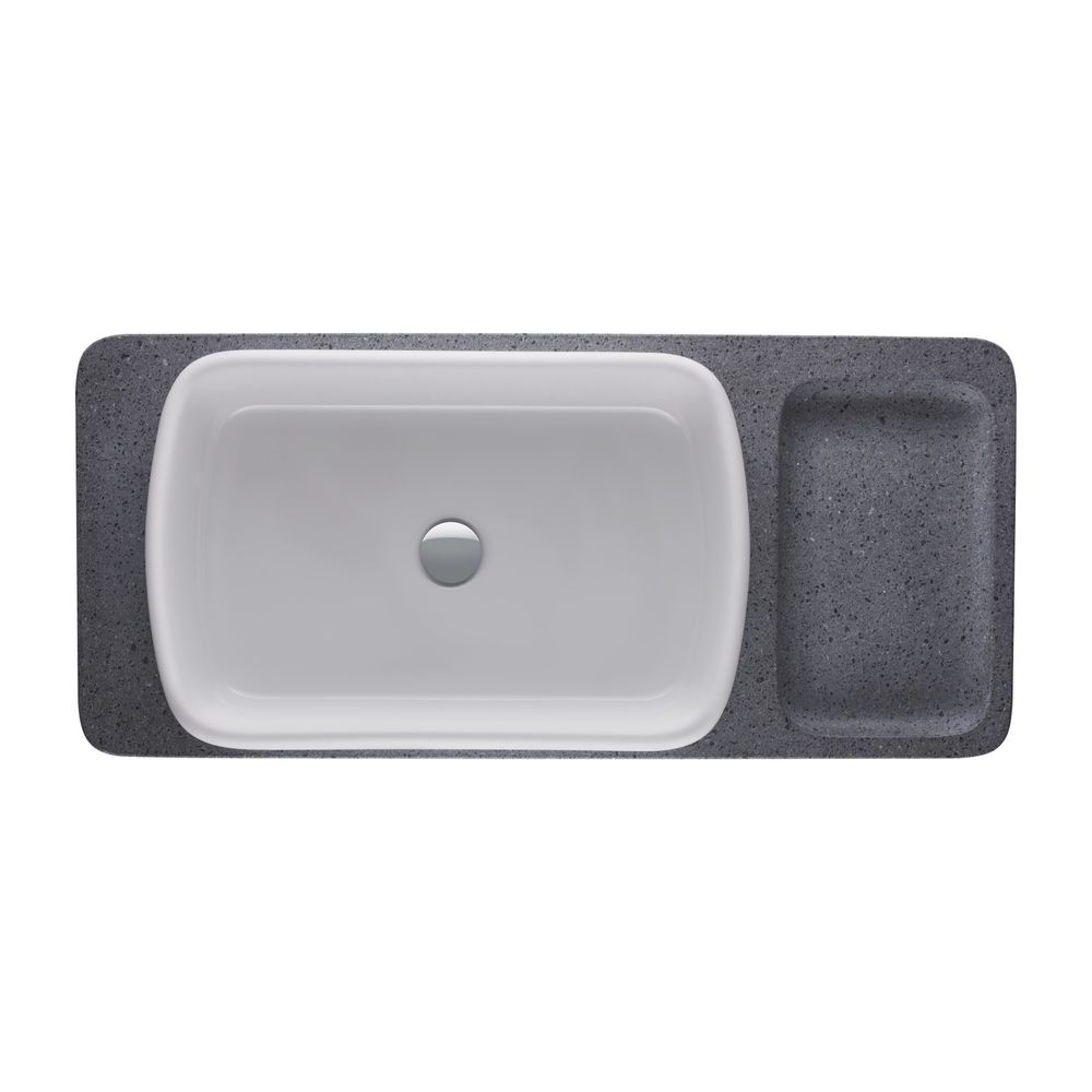 Duravit Qatego Aufsatzbecken 600mm, Weiß Hochglanz, Oval, ohne Überlauf und HLB, Ge... DURAVIT-2384600079 4067116996142 (Abb. 2)
