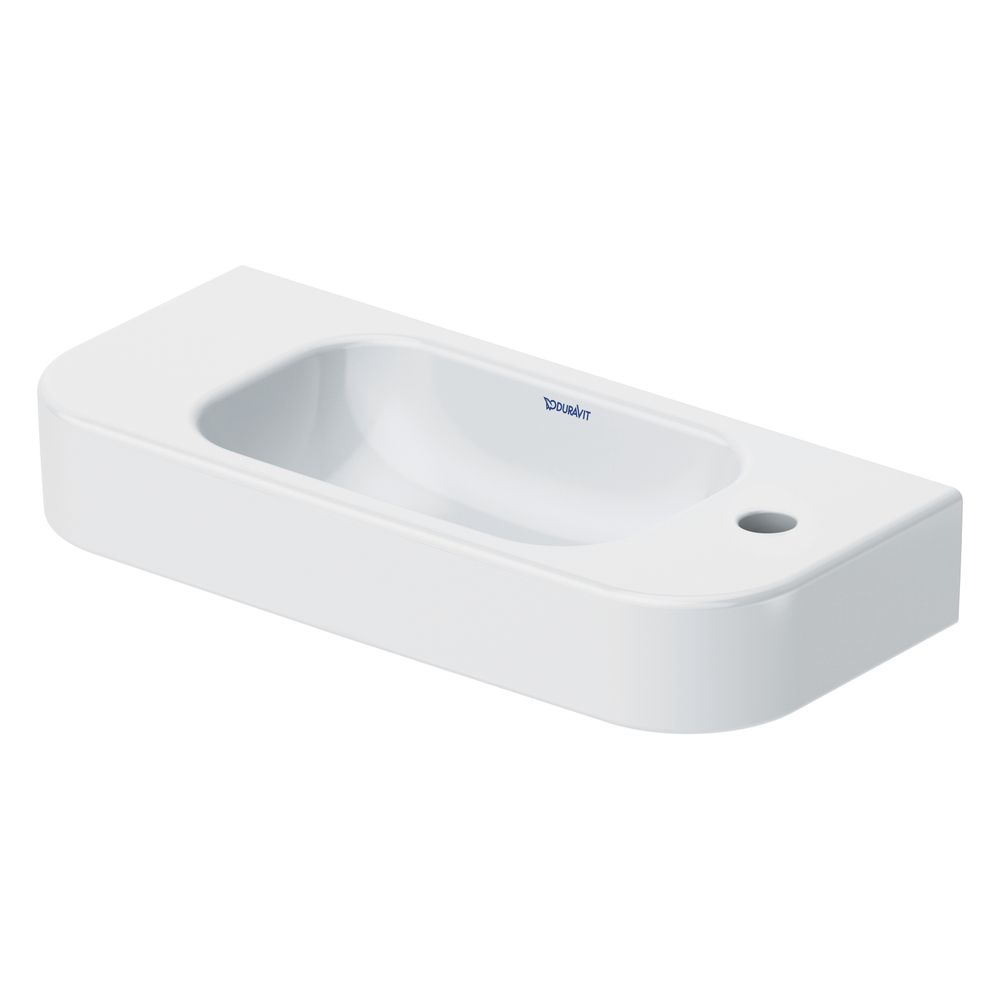 Duravit Happy D.2 Handwaschbecken 220x500x110mm Weiß HG WonderGliss, Rechteckig, 1... DURAVIT-07115000081 4021534942198 (Abb. 4)