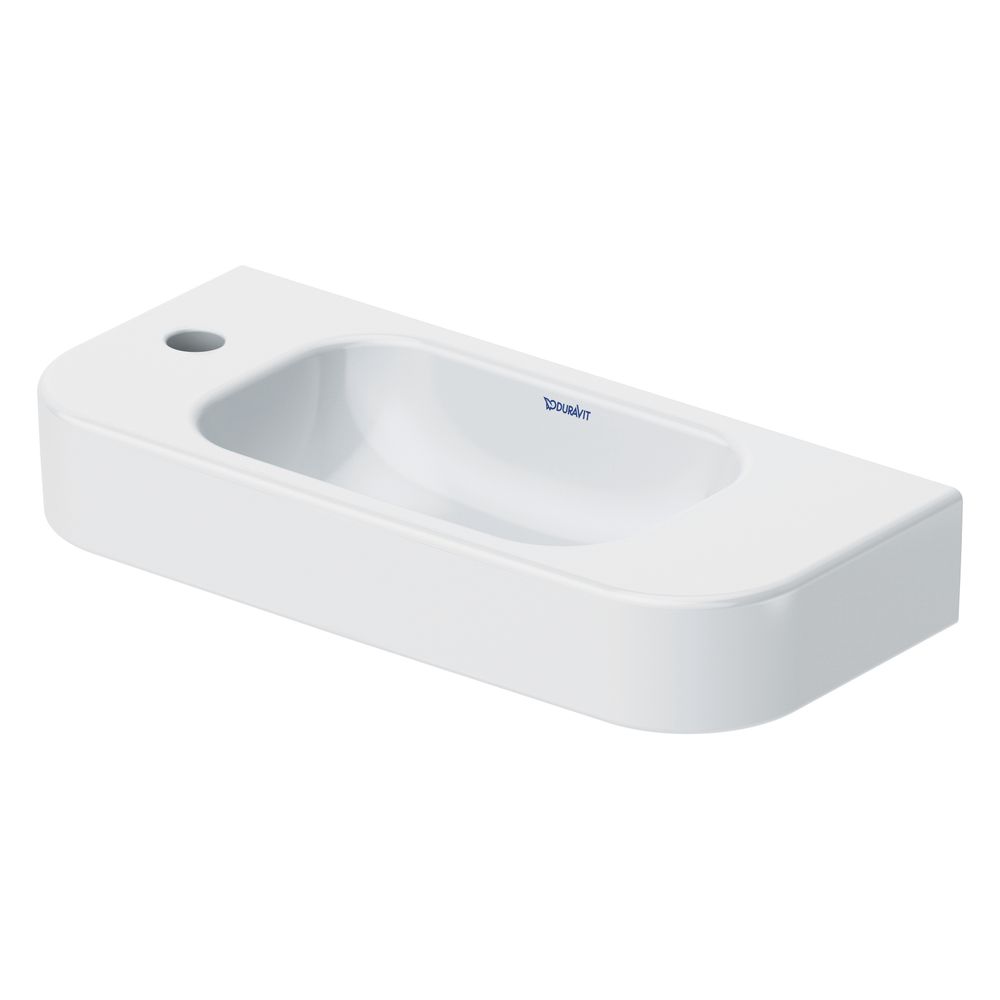 Duravit Happy D.2 Handwaschbecken 220x500x110mm Weiß HG, WonderGliss, Rechteckig, ... DURAVIT-07115000091 4021534942211 (Abb. 4)