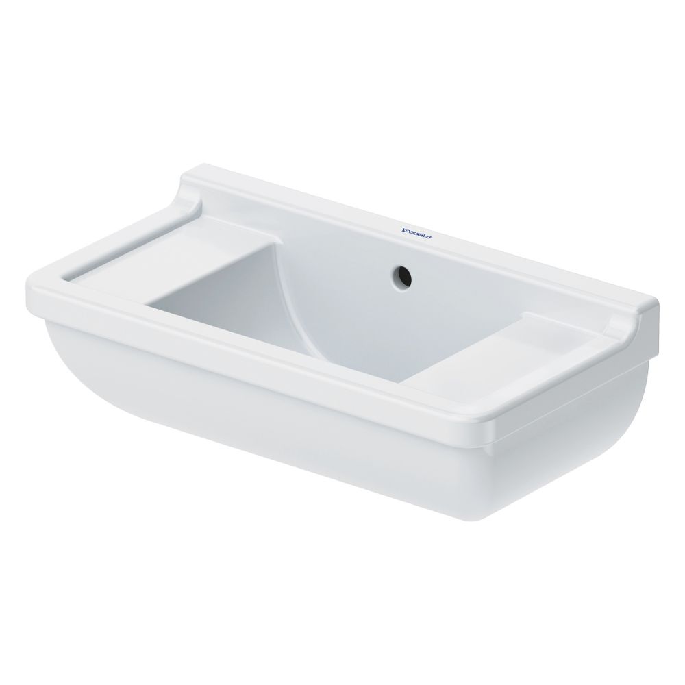 Duravit Starck 3 Handwaschbecken 260x500x160mm, Weiß HG, WonderGliss, Rechteckig, ... DURAVIT-07515000001 4021534223525 (Abb. 4)