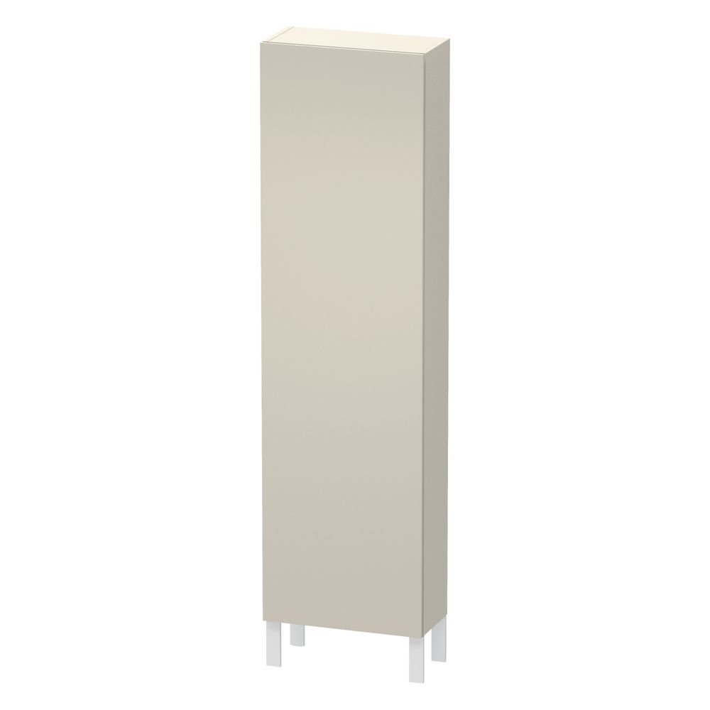 Duravit L-Cube Hochschrank Dekor 243x500x1760mm, Taupe SM, 1 Tür R, Grifflos, 4 Gl... DURAVIT-LC1171R8383 4067116009750 (Abb. 3)