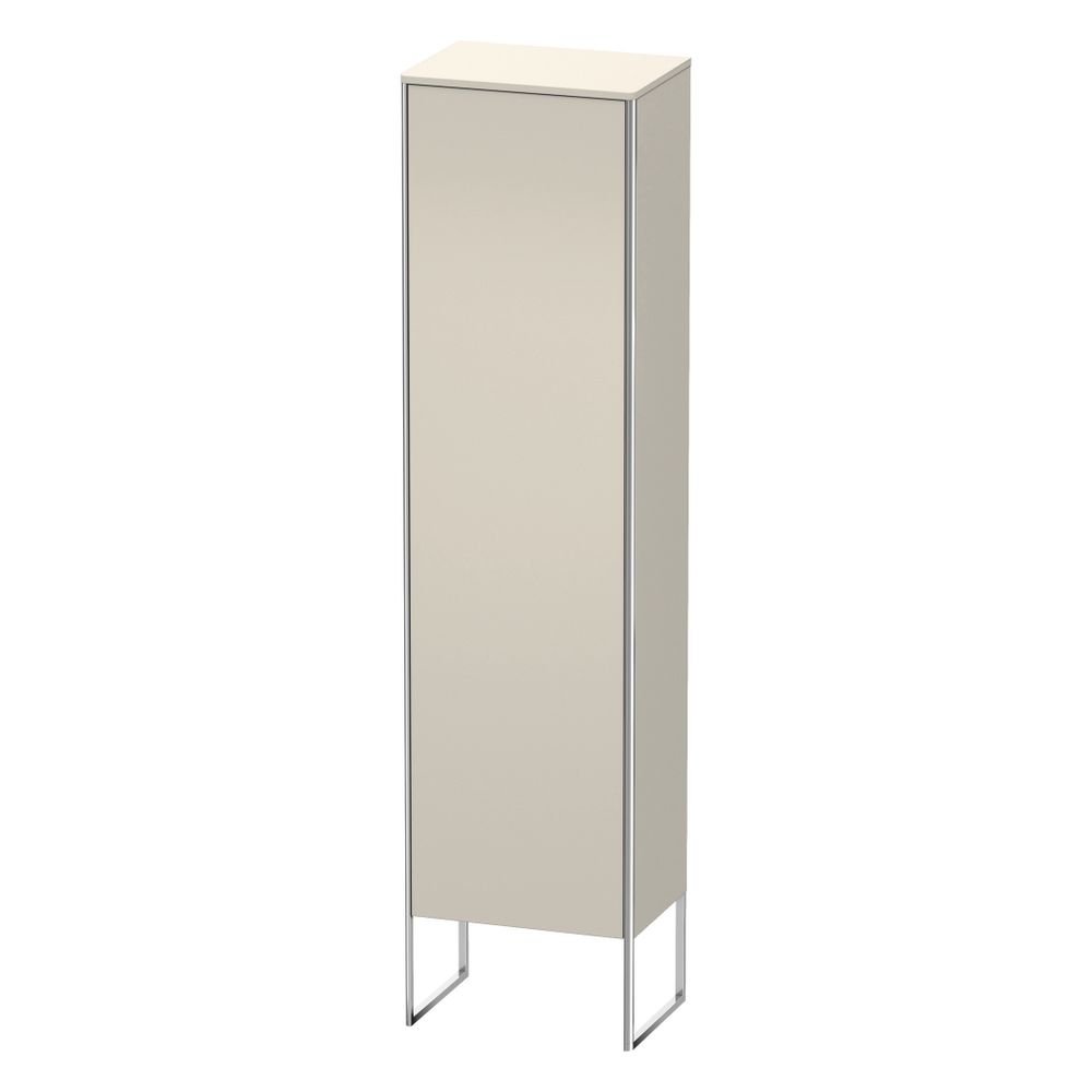 Duravit XSquare Hochschrank Dekor 356x500x2016mm Taupe SM, 1 Tür R, Grifflos, 4 Gl... DURAVIT-XS1314R8383 4067116058840 (Abb. 3)