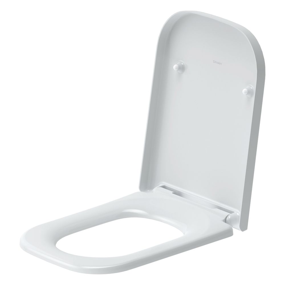 Duravit Happy D.2 WC-Sitz Weiß HG 367x43x489mm mit Absenkauto. Sitzgarnitur ab. Ede... DURAVIT-0064690099 4021534985805 (Abb. 3)