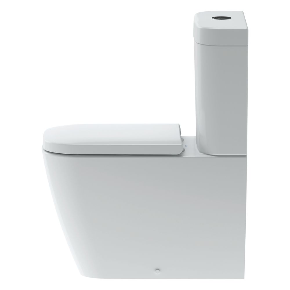 Duravit Happy D.2 Stand WC für Kombination 630x365x415mm, Weiß Hochglanz, 4,5/3l, T... DURAVIT-2134090000 4021534848940 (Abb. 4)