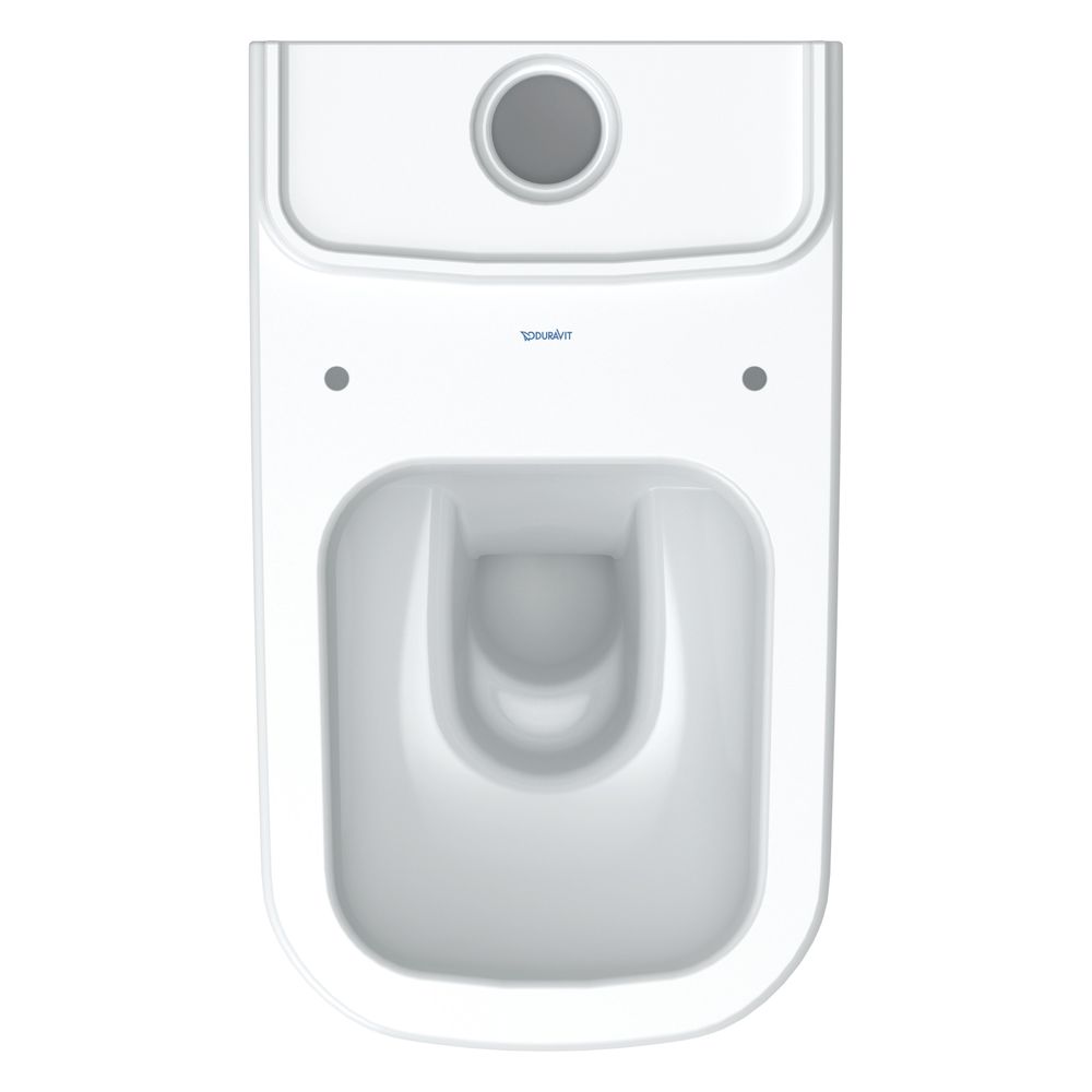 Duravit Happy D.2 Stand WC für Kombination 630x365x415mm, Weiß Hochglanz, 4,5/3l, T... DURAVIT-2134090000 4021534848940 (Abb. 7)
