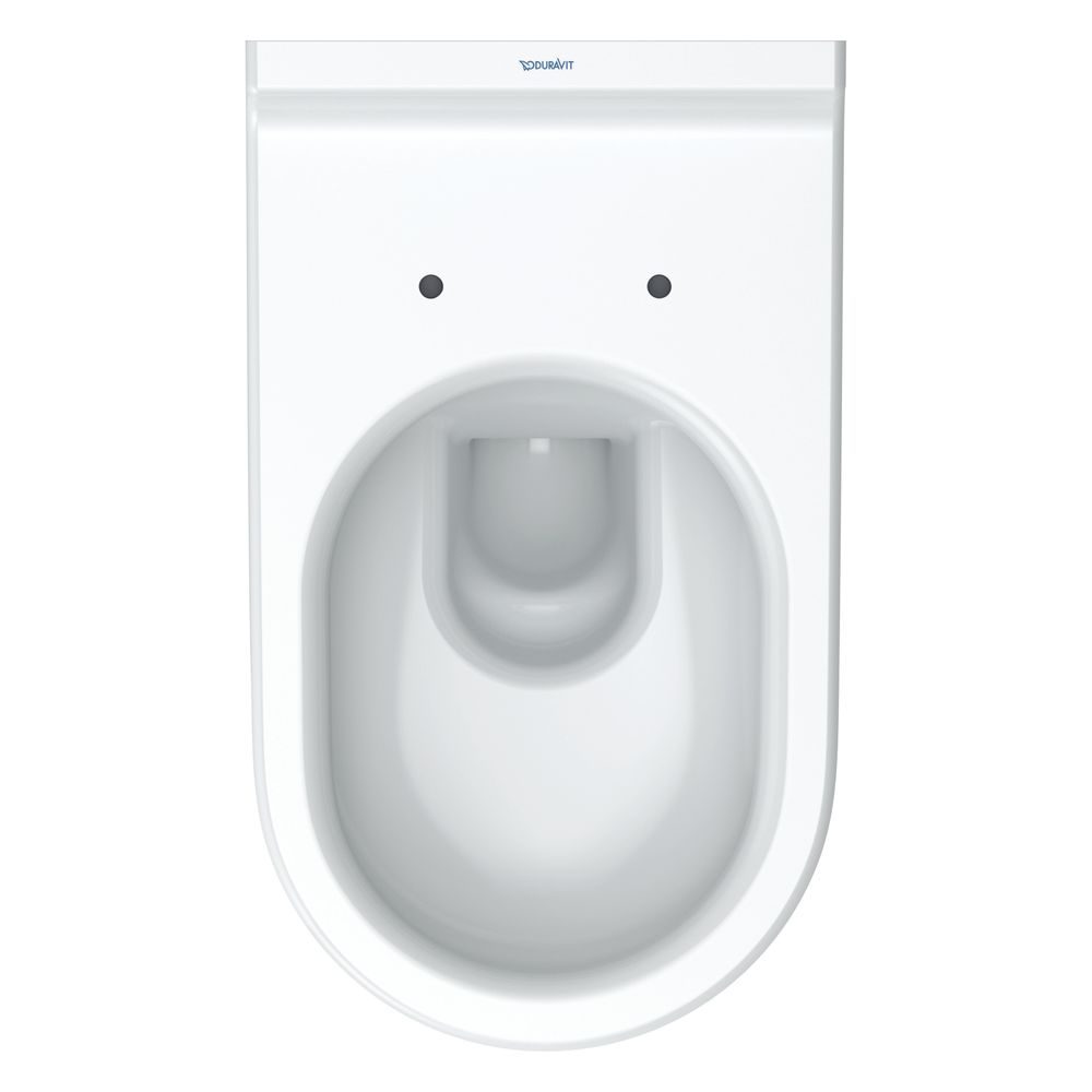 Duravit Starck 3 Wand-WC 620x365x380mm, Weiß Hochglanz, 6l, WonderGliss, Tiefspüle... DURAVIT-22260900001 4021534589201 (Abb. 9)