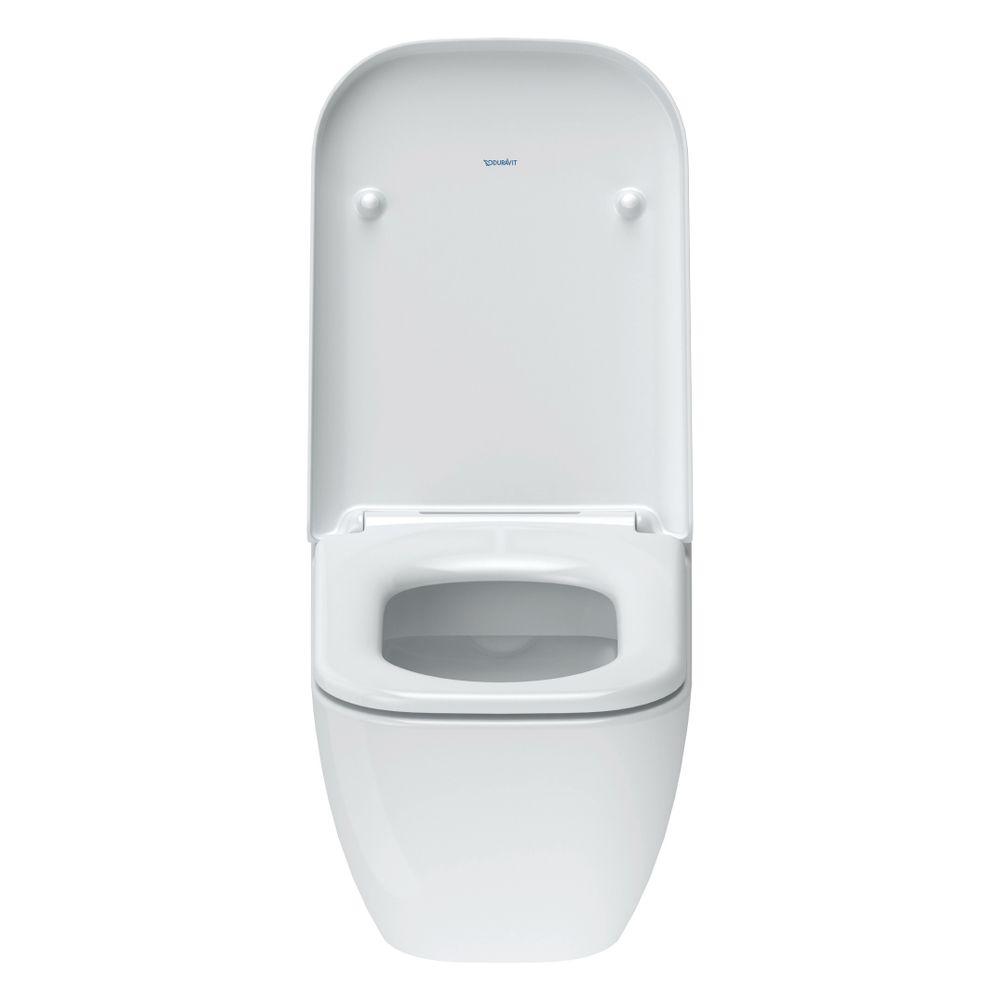 Duravit Happy D.2 Wand-WC 620x365x345mm, Weiß Hochglanz, 4,5l, WonderGliss, Tiefsp... DURAVIT-25500900001 4021534930959 (Abb. 4)