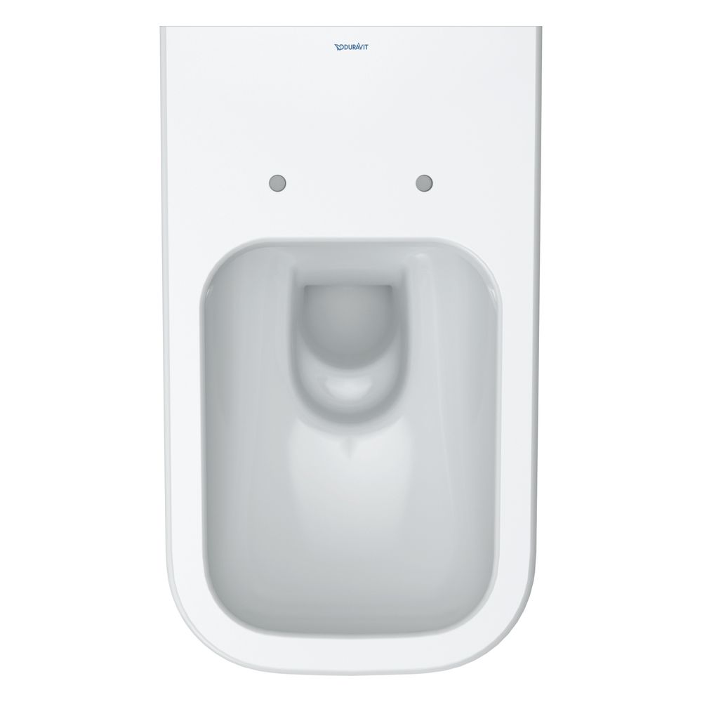 Duravit Happy D.2 Wand-WC 620x365x345mm, Weiß Hochglanz, 4,5l, WonderGliss, Tiefsp... DURAVIT-25500900001 4021534930959 (Abb. 8)