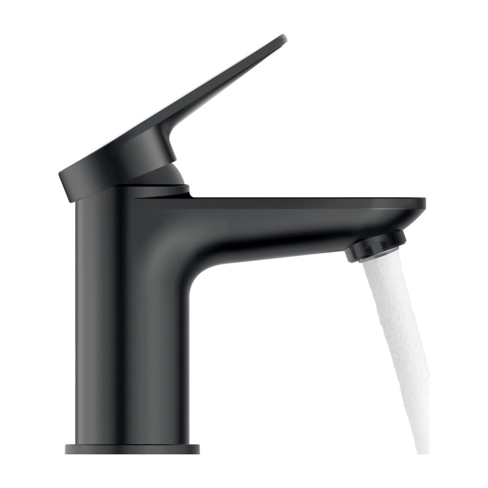 Duravit Wave Einhebel-Waschtischmischer S, Mattschwarz, 5l/min, Hebelgriff, Ausla... DURAVIT-WA1010002046 4067116105148 (Abb. 1)